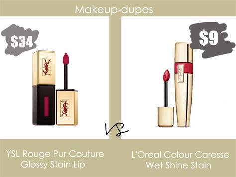 ysl lip stain dupe.